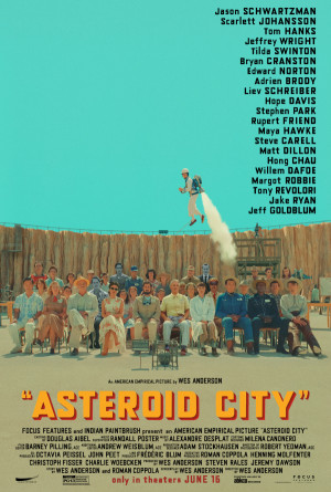 The poster for 2023's Asteroid City